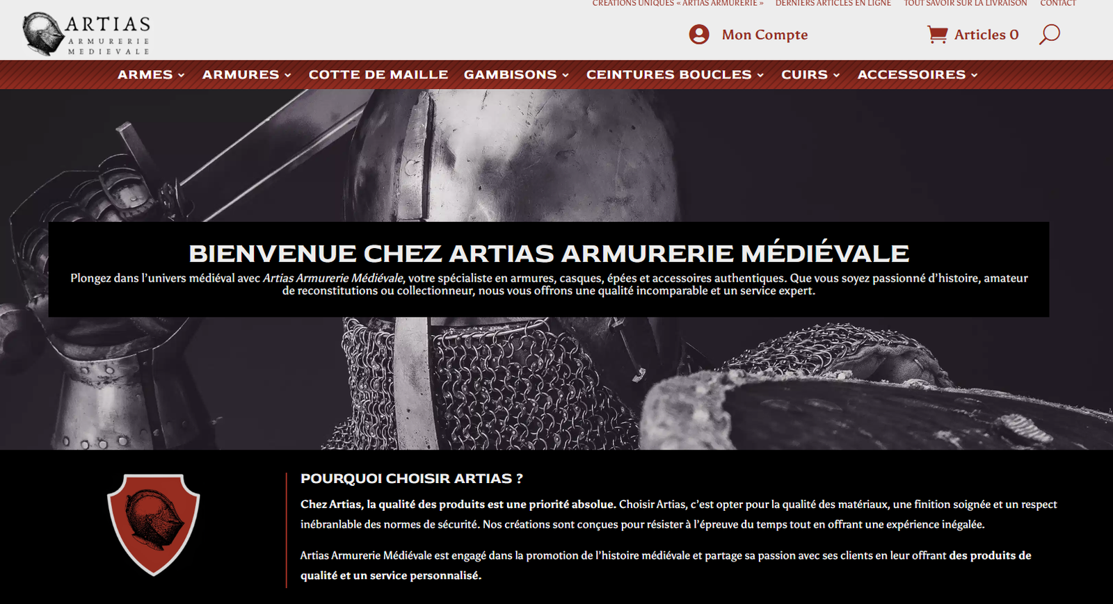 création de boutique ecommerce